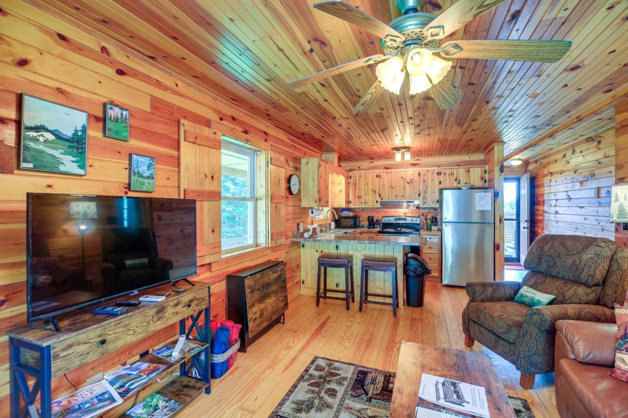 Blue Ridge Mountain Cabin With Views And Hot Tub Sparta Экстерьер фото